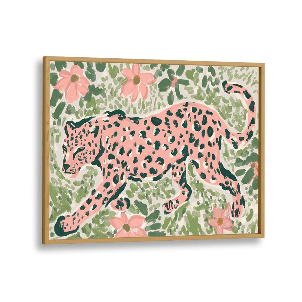 WHIMSICAL PINK LEOPARD
