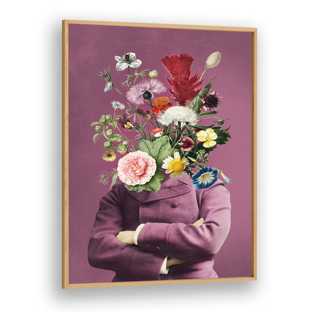 WHIMSICAL FLORAL PORTRAIT