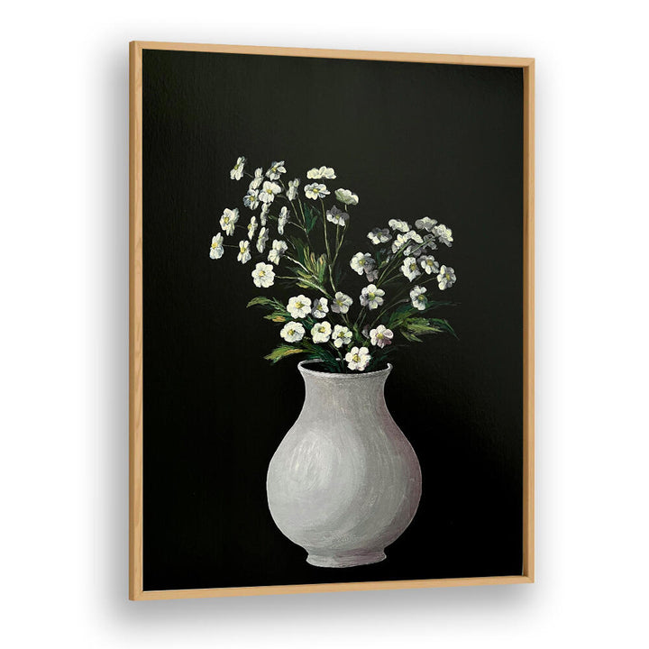 WHITE FLOWER PAINTING