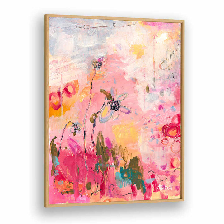WILD FLOWER , ABSTRACT PAINTINGS