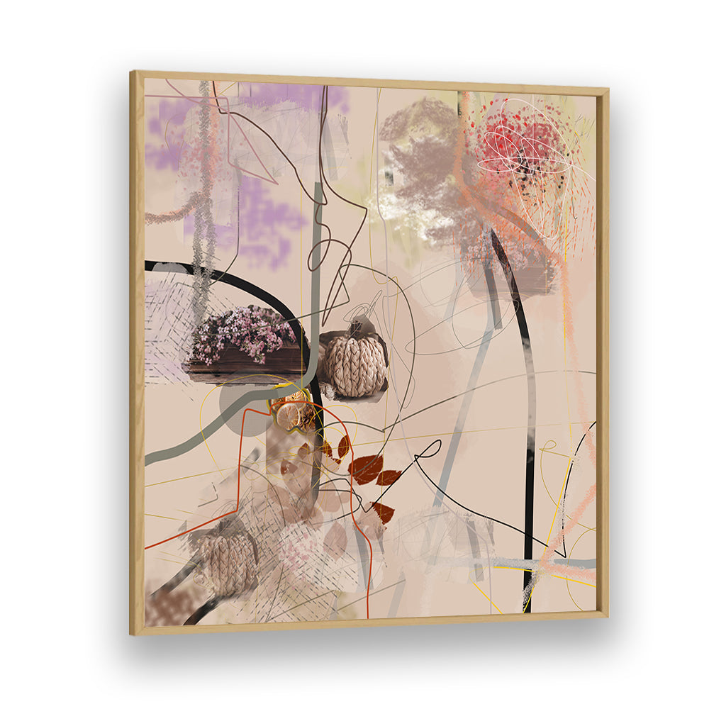 Vibrant WINTER GARDEN, ABSTRACT PAINTINGS elevate your decor with striking colors and unique abstract design.