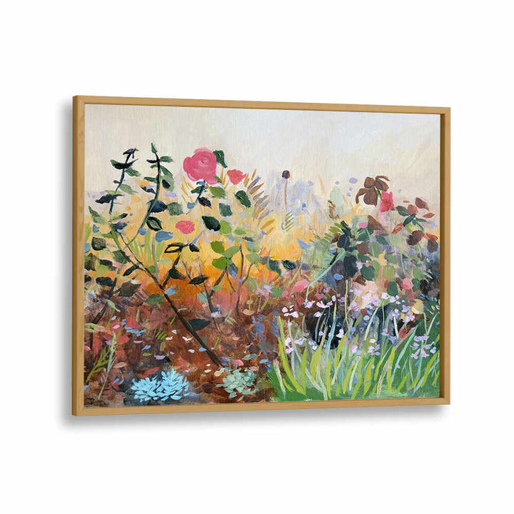 WINTER GLOW , FLORAL FLOWER PAINTINGS