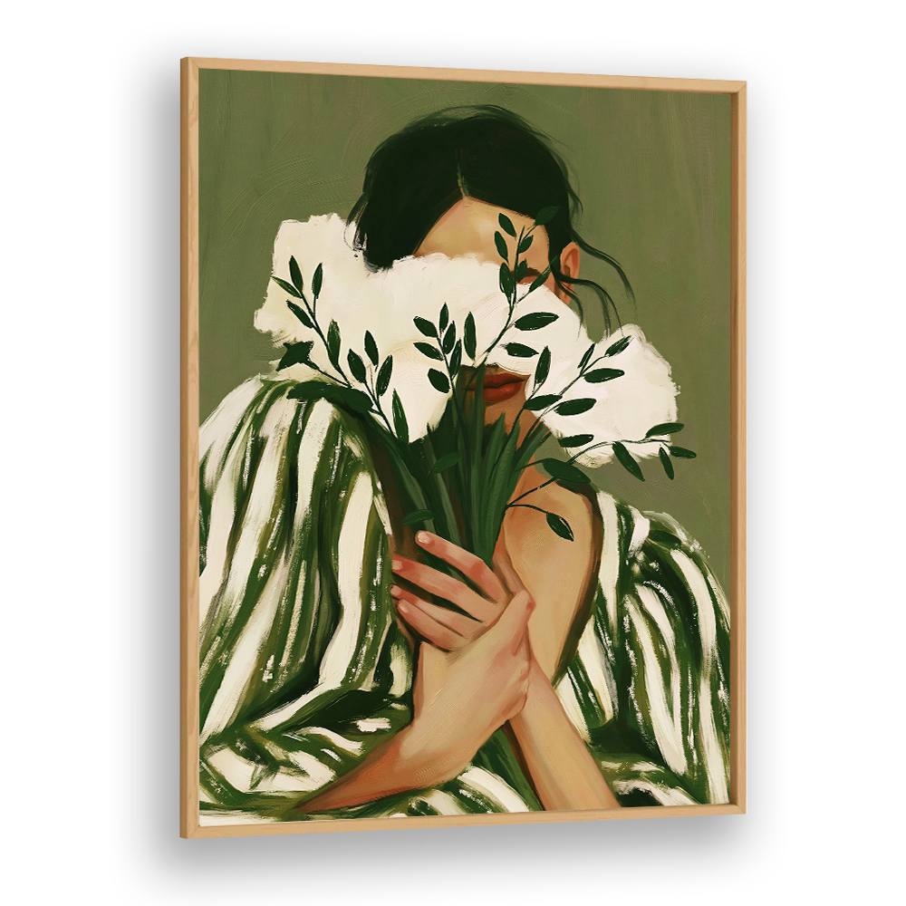 EMERALD GREEN WALL ART