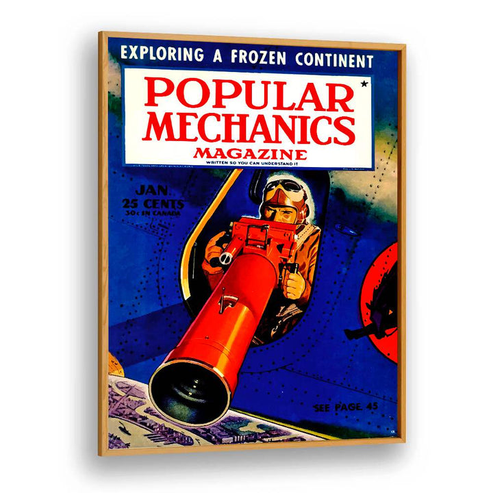 Explore the retro charm of POPULAR MECHANICS, VINTAGE TRAVEL POSTERS, perfect for unique wall decor.