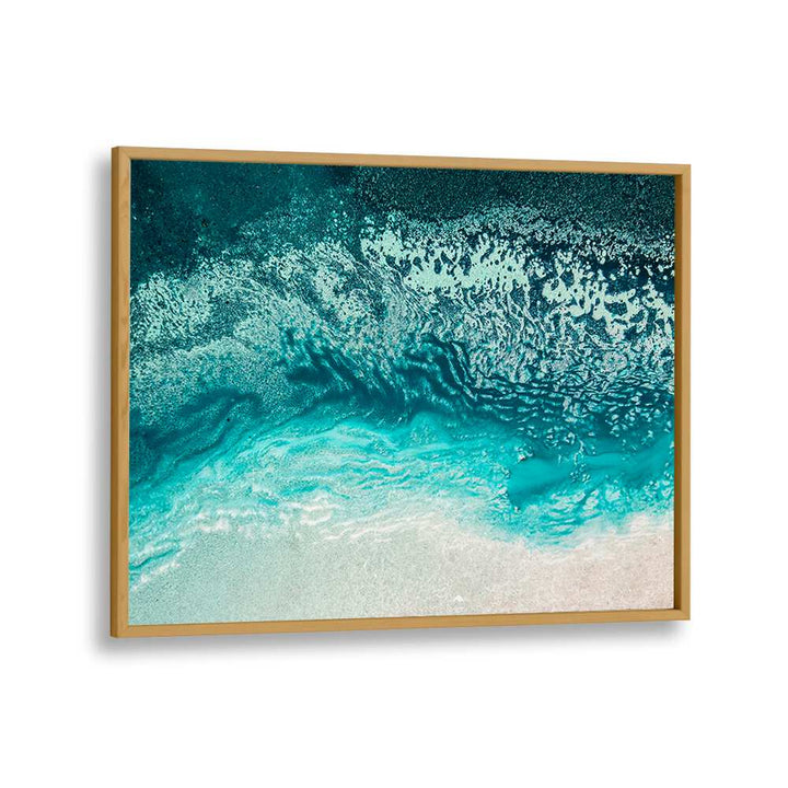 Blue Aqua Floating Abstract Paintings showcase vibrant colors and fluid designs, ideal for transforming any space.