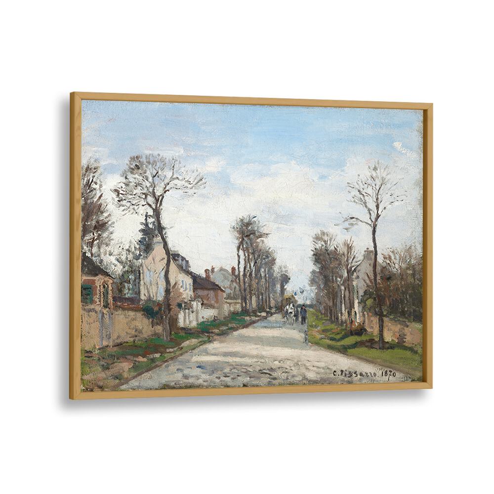 VERSAILLES ROAD, LOUVECIENNES (1870) , VINTAGE PAINTINGS