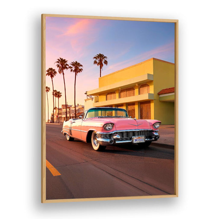 L.A PINK CADILLAC , CAR POSTERS