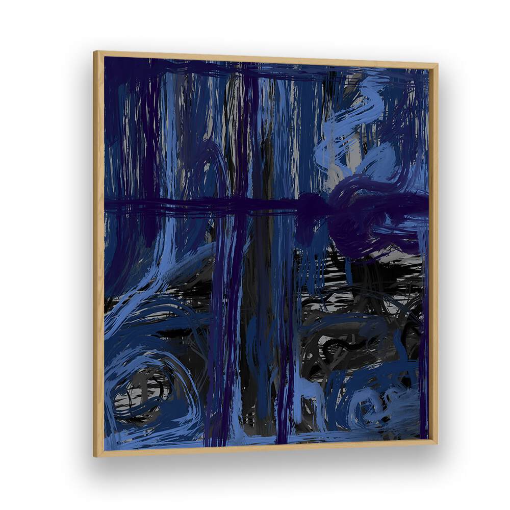 Captivating BLUE OCEANIC, ABSTRACT PAINTINGS showcasing serene ocean hues, perfect for enhancing any space.