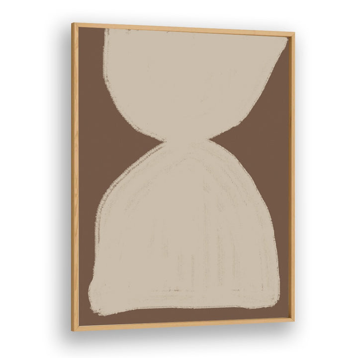 Stunning Beige Shape Composition, abstract paintings by Miuus Studio, perfect for enhancing home or office decor.