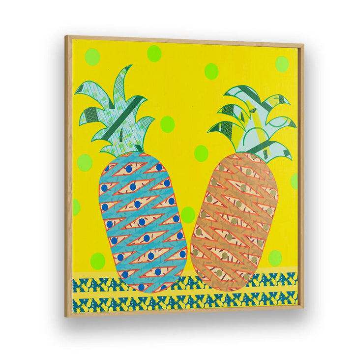 Colorful PINEAPPLES KITCHEN POSTERS brighten your space, showcasing tropical vibes and delightful design.