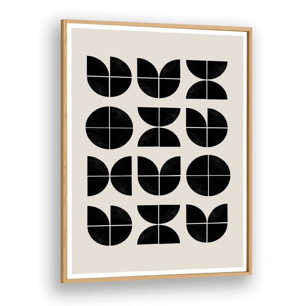 BLACK GEOMETRIC PATTERNS II BY THE MIUUS STUDIO , ABSTRACT PAINTINGS, ABSTRACT ART PRINTS