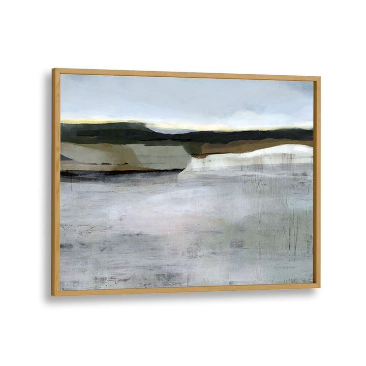 Stunning JANUARY, ABSTRACT PAINTINGS featuring a serene landscape, perfect for modern home decor and creativity.