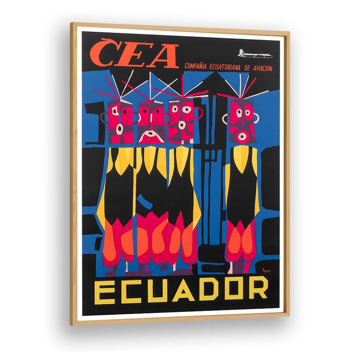 ECUADOR , VINTAGE TRAVEL POSTERS
