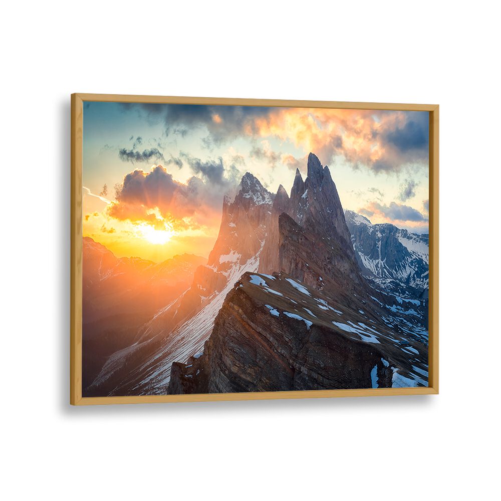 SUNRISE AT SECEDA BY MICHAEL ZHENG , LANDSCAPE PHOTO PRINTS