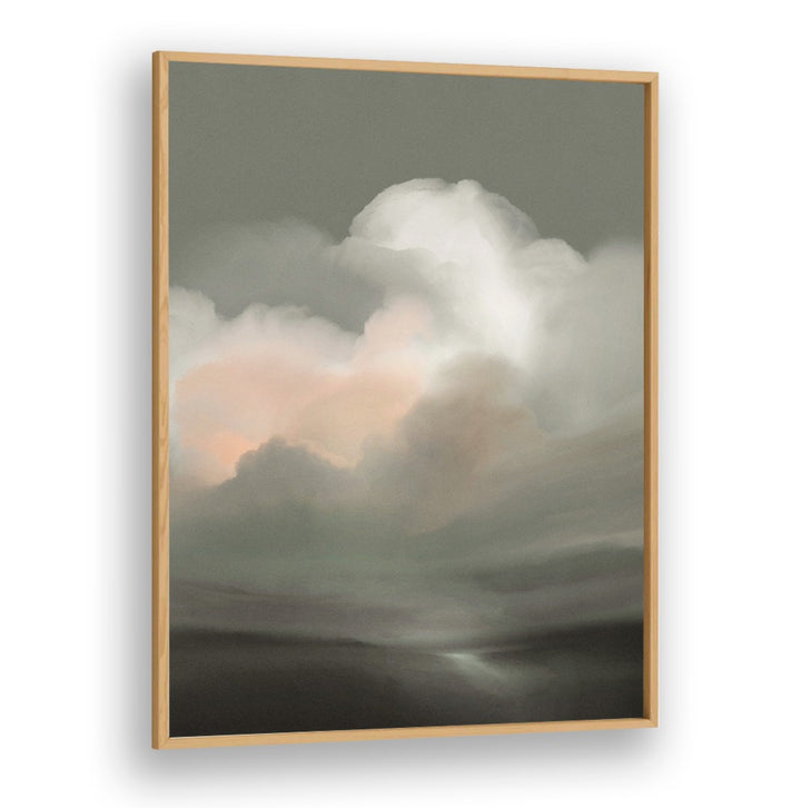 Transform your space with TEMPESTA, ABSTRACT PAINTINGS, featuring serene clouds and calming colors for a stunning focal point.