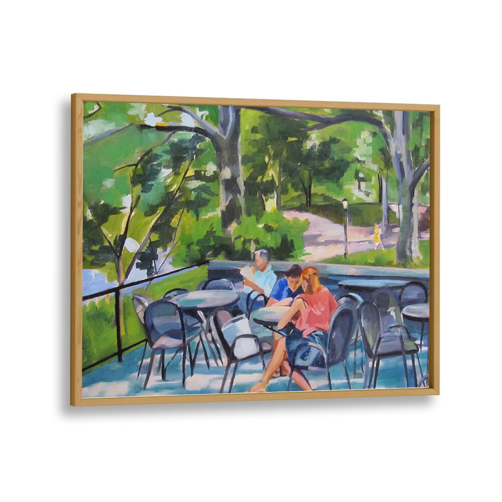 CENTRAL PARK TERRACE , LANDSCAPE PAINTINGS