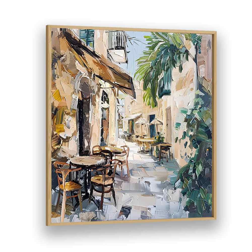 Charming café scene in Mallorca, capturing the essence of CAFE STREET MALLORCA SPAIN's vibrant atmosphere.