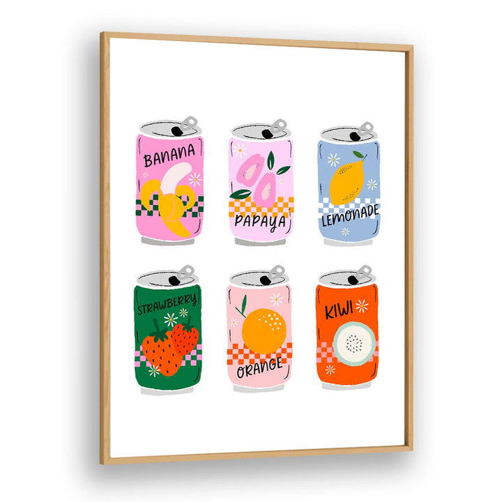 RETRO CANS BY DUCHESS PLUM , WALL ART PRINTS