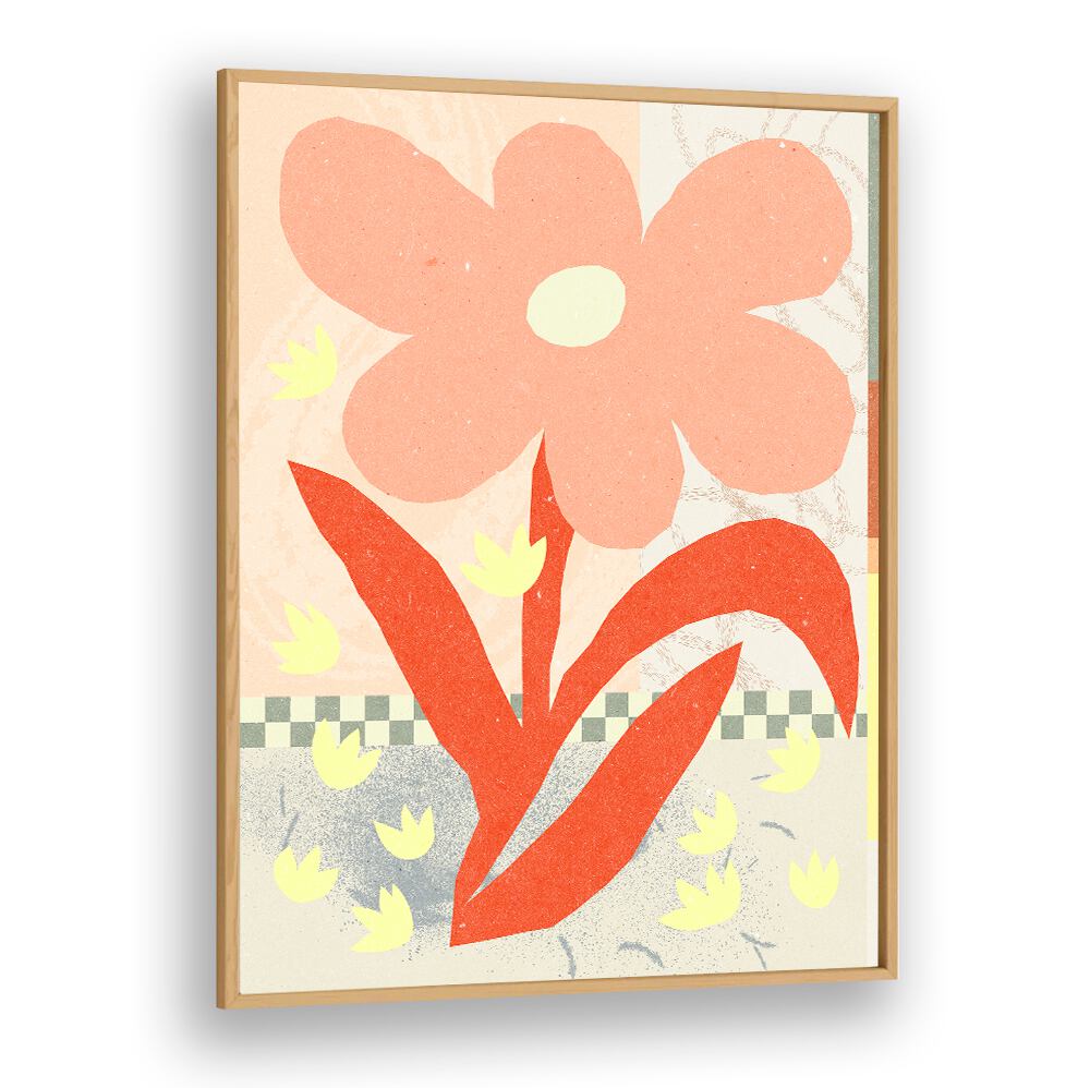Vibrant pink flower art from FLOWERS VOL II, FLORAL FLOWER PAINTINGS, perfect for adding elegance to any room.