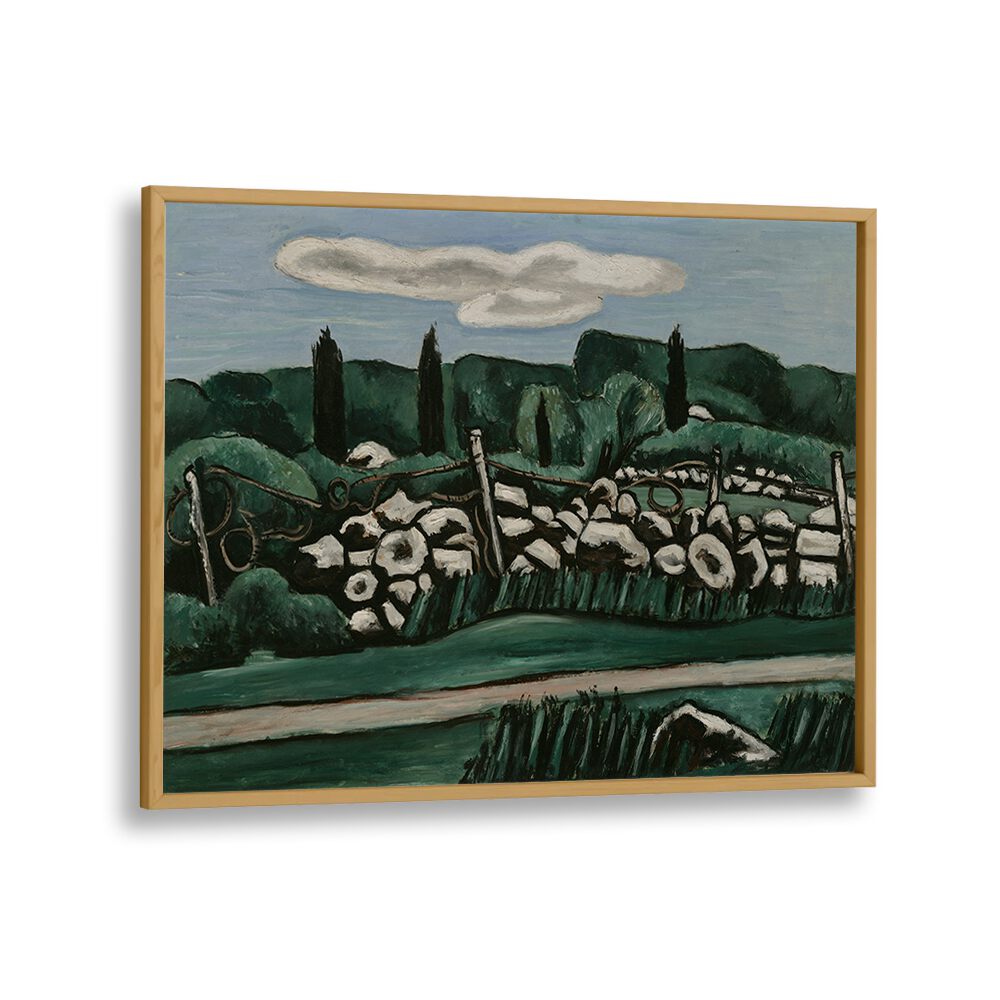 THE LAST STONE WALLS, DOGTOWN (CA. 1936–1937) , VINTAGE PAINTINGS