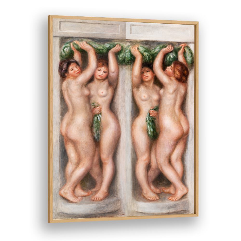 CARYATIDS : CARIATIDES (1910) , VINTAGE PAINTINGS