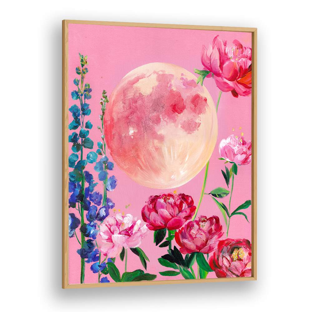 HONEYMOON SMALL , FLORAL FLOWER PAINTINGS