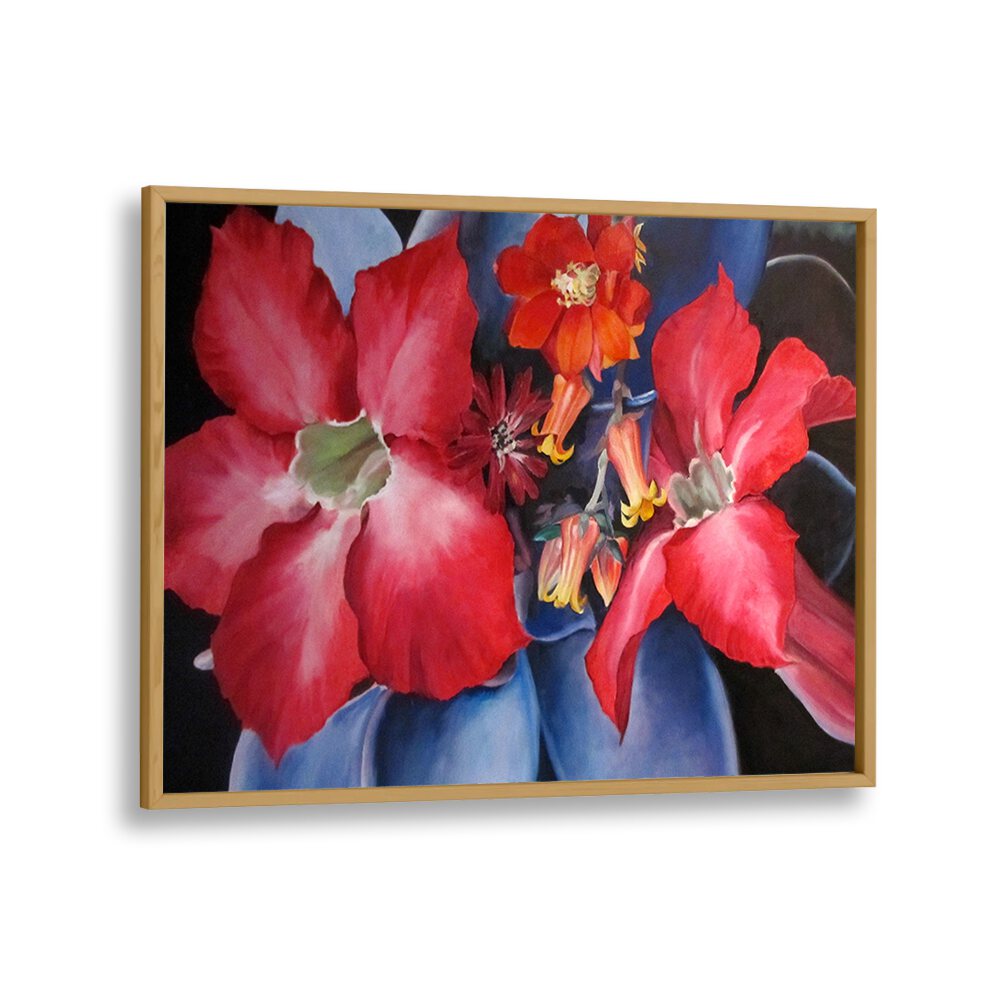 HAWAIIN FLOWERS , FLORAL FLOWER PAINTINGS