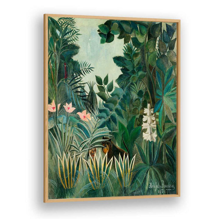 THE EQUATORIAL JUNGLE (1909) , VINTAGE PAINTINGS