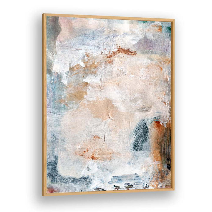 Elegant ADJUSTMENT, ABSTRACT PAINTINGS featuring soft hues and textured layers, perfect for modern decor.