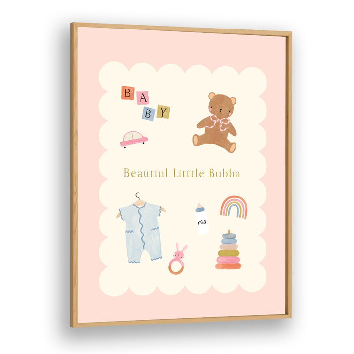 BEAUTIFUL LITTLE BUBBA BY DUCHESS PLUM , KIDS ROOM PAINTINGS , KIDS ROOM WALLART