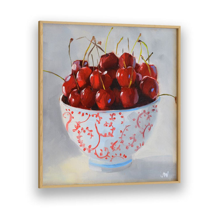 Vibrant MARITIME Kitchen Posters featuring a bowl of cherries, perfect for enhancing your culinary decor.