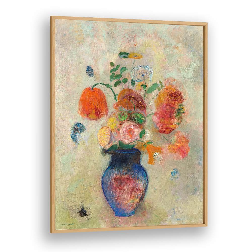 LARGE VASE WITH FLOWERS (1912) , VINTAGE PAINTINGS