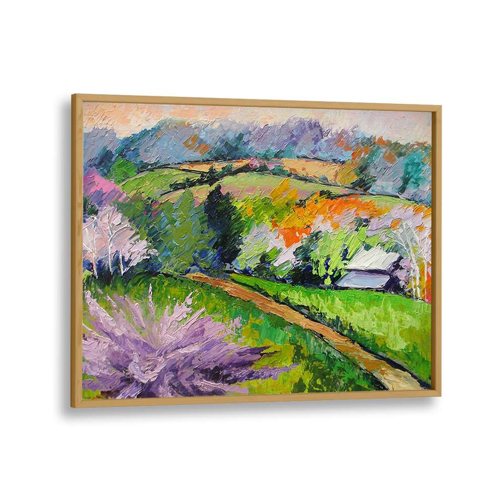 COVERBRIDGE ROAD , LANDSCAPE PAINTINGS