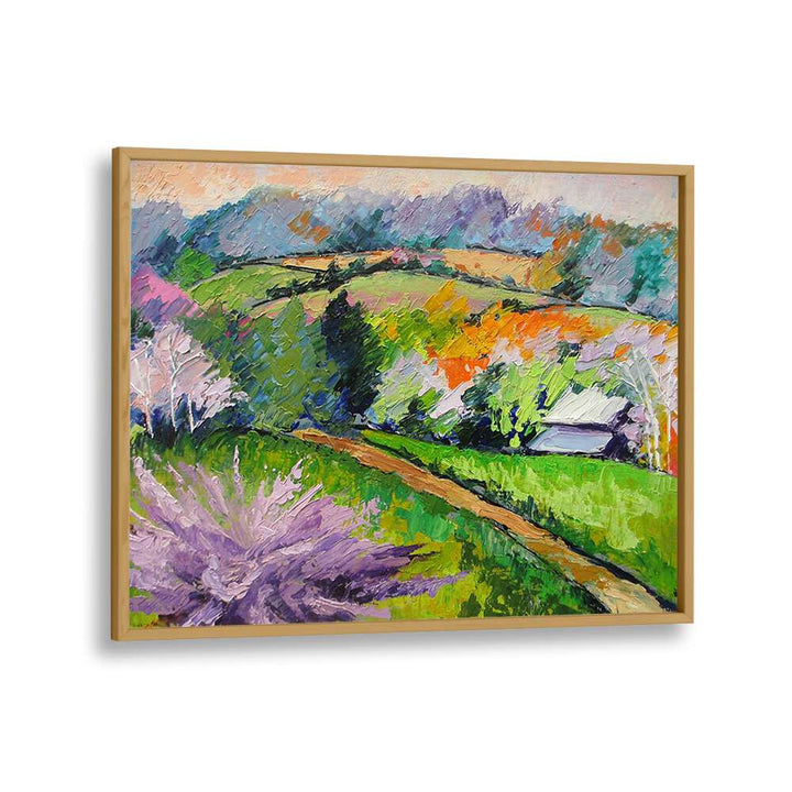 COVERBRIDGE ROAD , LANDSCAPE PAINTINGS