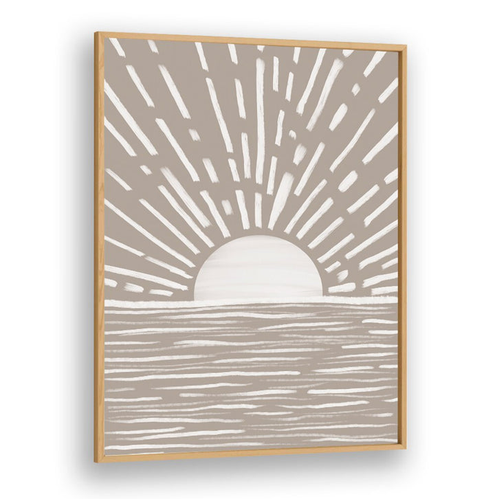 Elegant SUN ARTWORK III, BOHO ART PAINTINGS featuring warm tones and intricate designs, perfect for your home decor.
