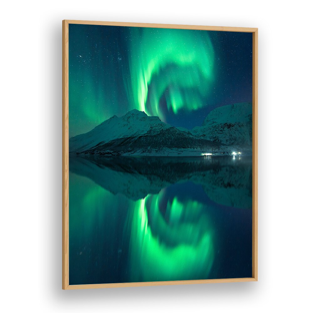 REFLECTING FAIRY VERTICAL BY STEFAN HEFELE , LANDSCAPE PHOTO PRINTS