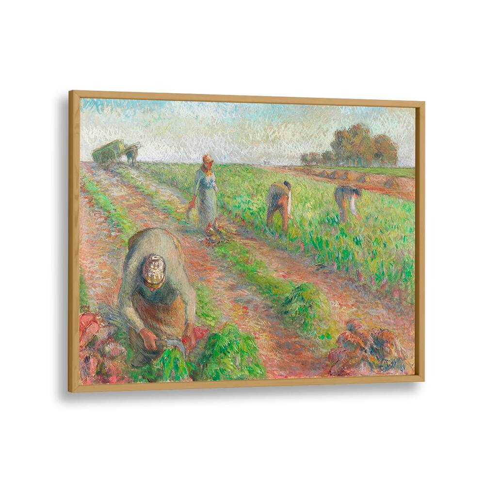 THE BEET HARVEST (1881)  , VINTAGE PAINTINGS