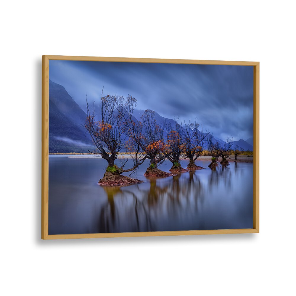 GLENORCHY IN BLUE HOURS BY MICHAEL ZHENG , LANDSCAPE PHOTO PRINTS