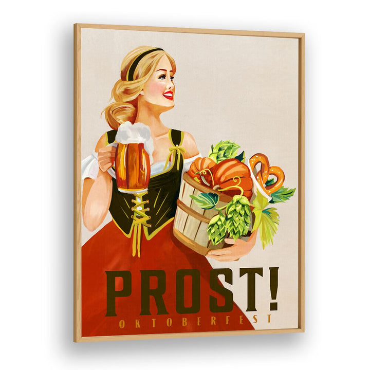 PROST OKTOBERFEST BY THE WHISKEY GINGER , BAR POSTERS , BAR ART PRINTS