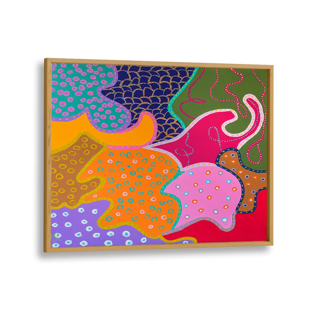 MISS CHEERFUL II , PATTERN ART PRINTS