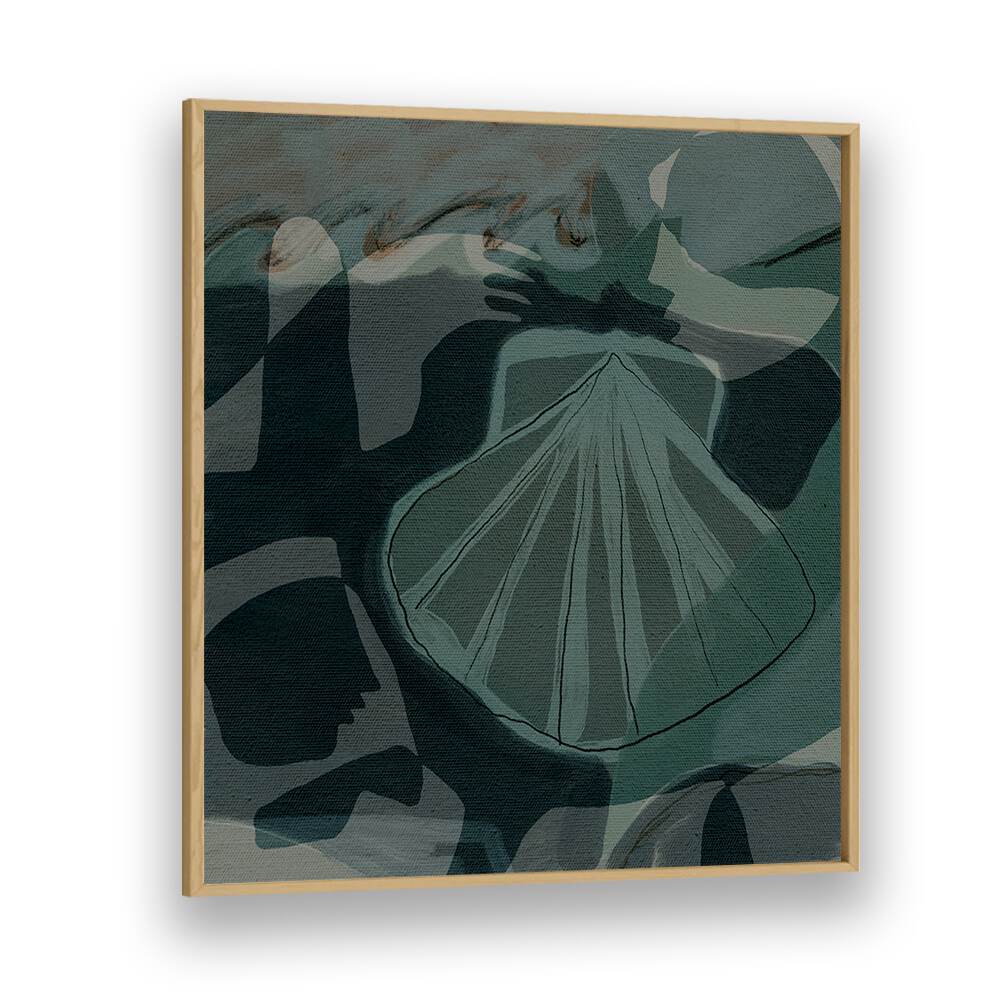 AWAKENING IV, BEACH PAINTINGS features abstract ocean elements, perfect for enhancing your living space with style.