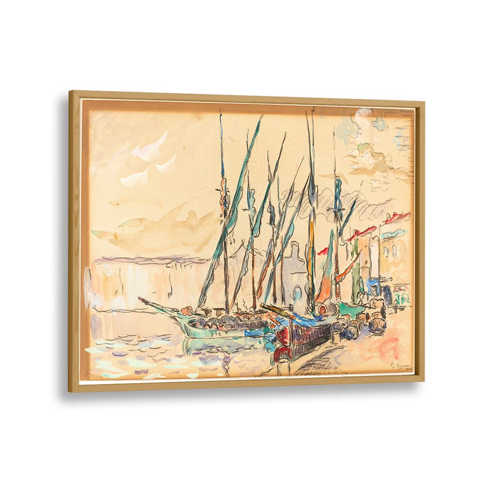 ST. TROPEZ (1906) , VINTAGE PAINTINGS