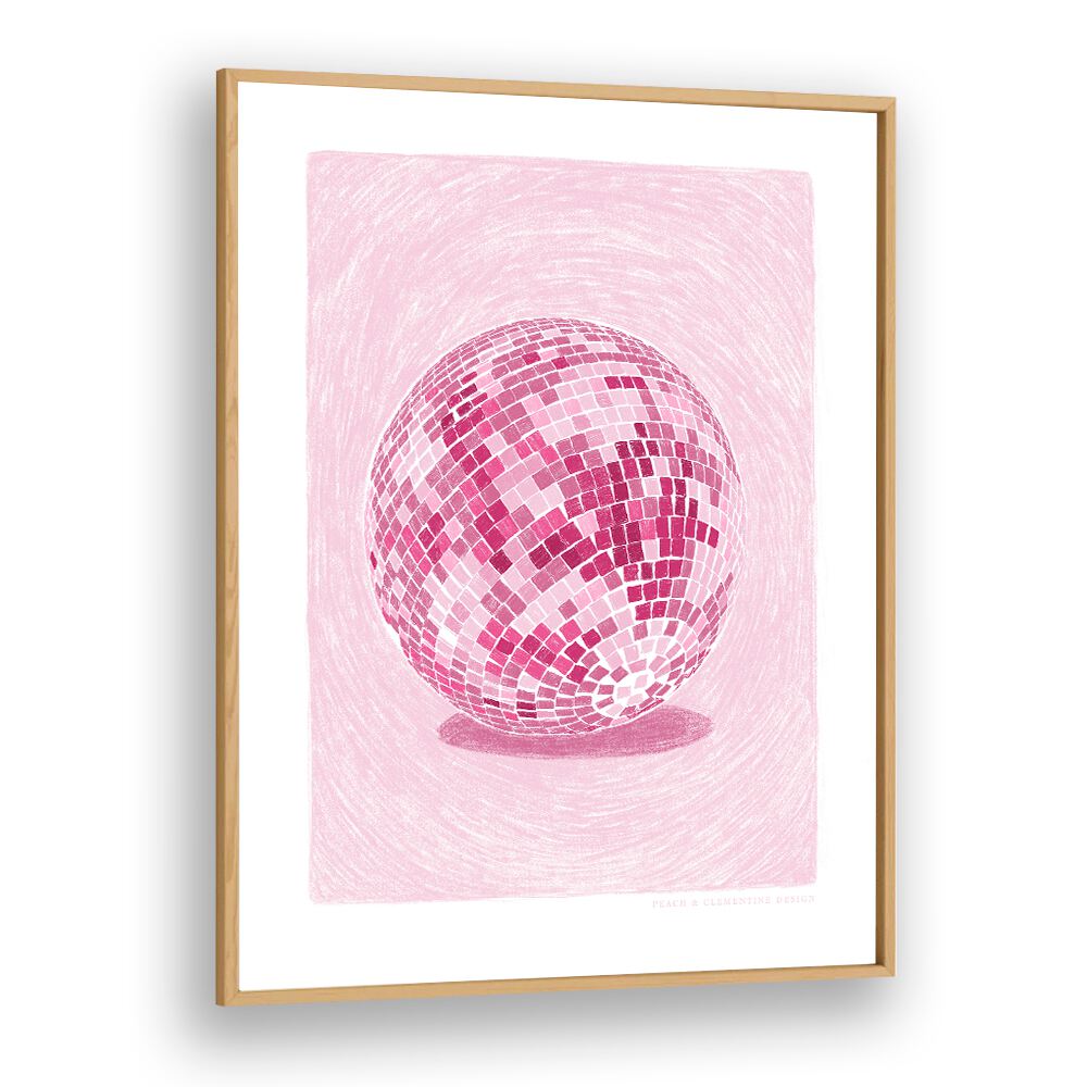 PANDC DISCO BALL , BAR ART PRINTS BAR POSTER