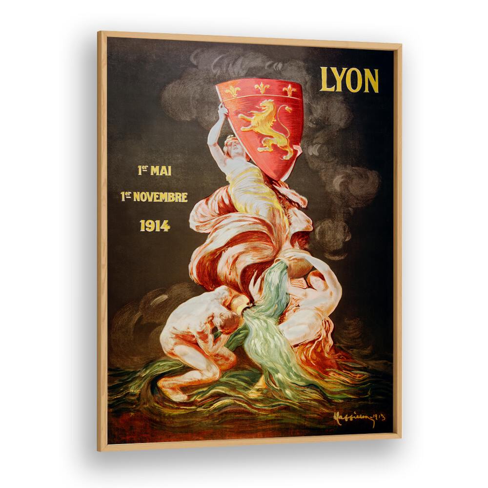 LYON INTERNATIONAL EXHIBITION (1914)  , VINTAGE PAINTINGS