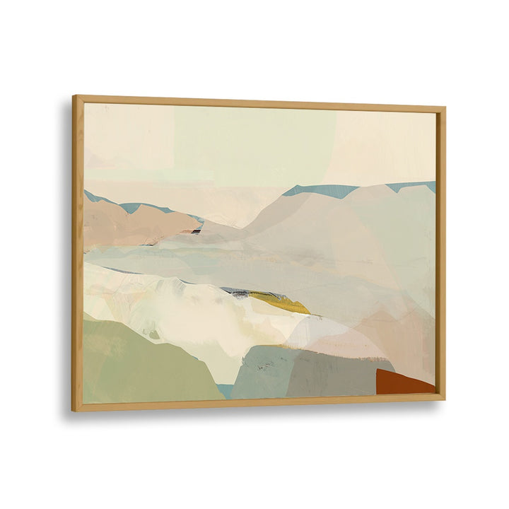 Serene COLOURBLOCK II Landscape Paintings featuring soft colors and textures, perfect for enhancing any space.