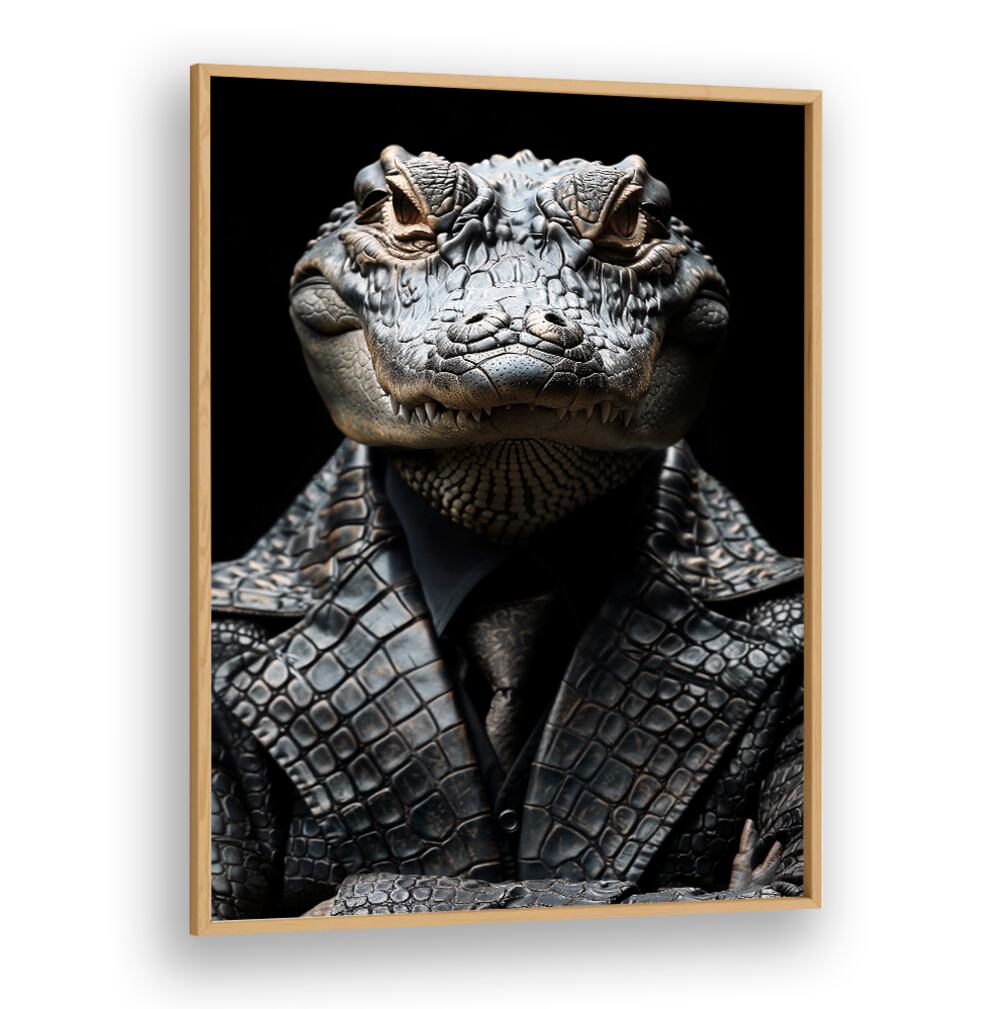 WILD SUITS - CROCODILE , ANIMAL PAINTINGS
