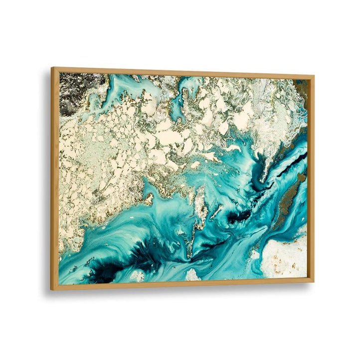 Vibrant OCEAN’S ENIGMA, ABSTRACT PAINTINGS evoke ocean depths, perfect for transforming your space with beauty.