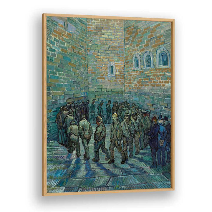 VINCENT VAN GOGH'S PRISONERS EXERCISING (1890) ,  VINTAGE PAINTINGS