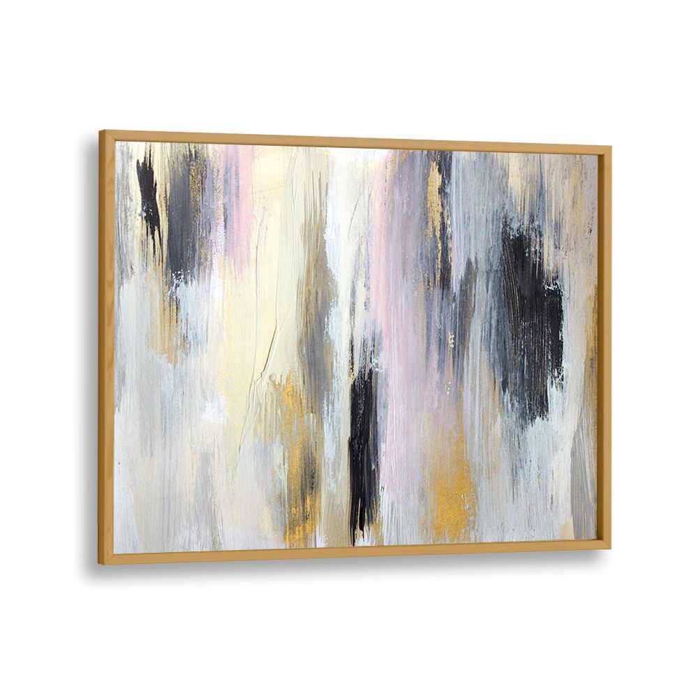Elegant POISED, ABSTRACT PAINTINGS featuring soft colors and bold strokes, perfect for modern decor at Oakwood.
