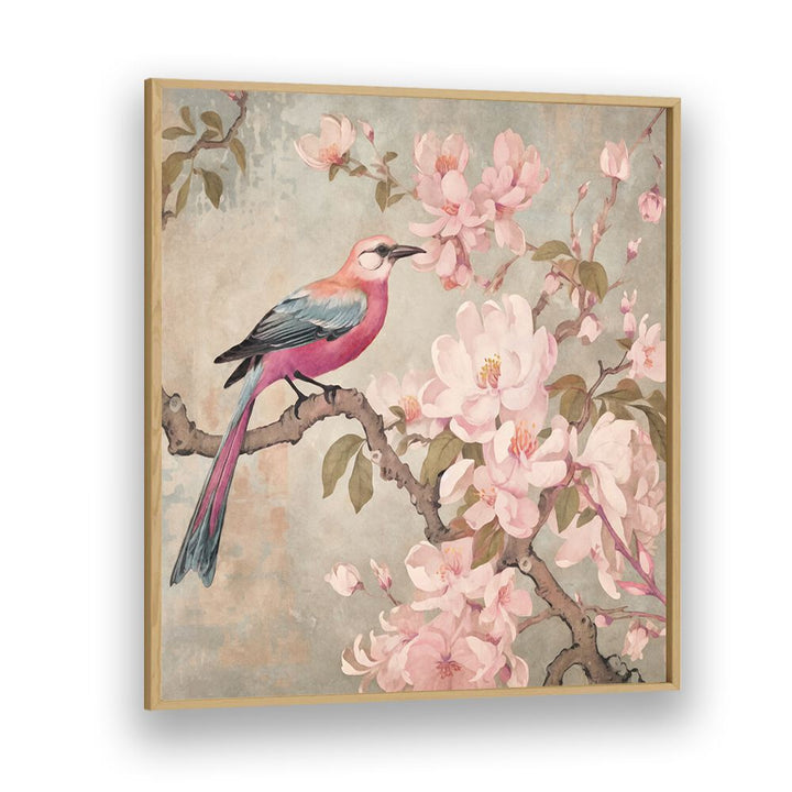 SPRING BIRD NOSTALGIA BY ANDREA HAASE , WILDLIFE POSTERS, WILDLIFE PAINTINGS